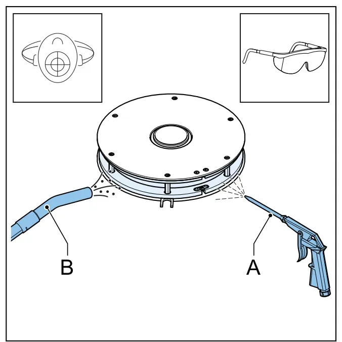 Чищення токознімних кілець (slip rings)
