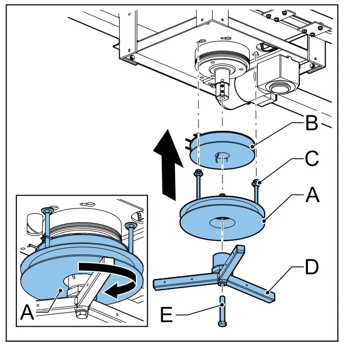 Заміна токознімного кільця (17-кільцеве slip ring)