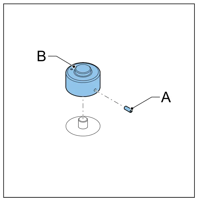 Заміна нижнього шарніра (bottom pivot)