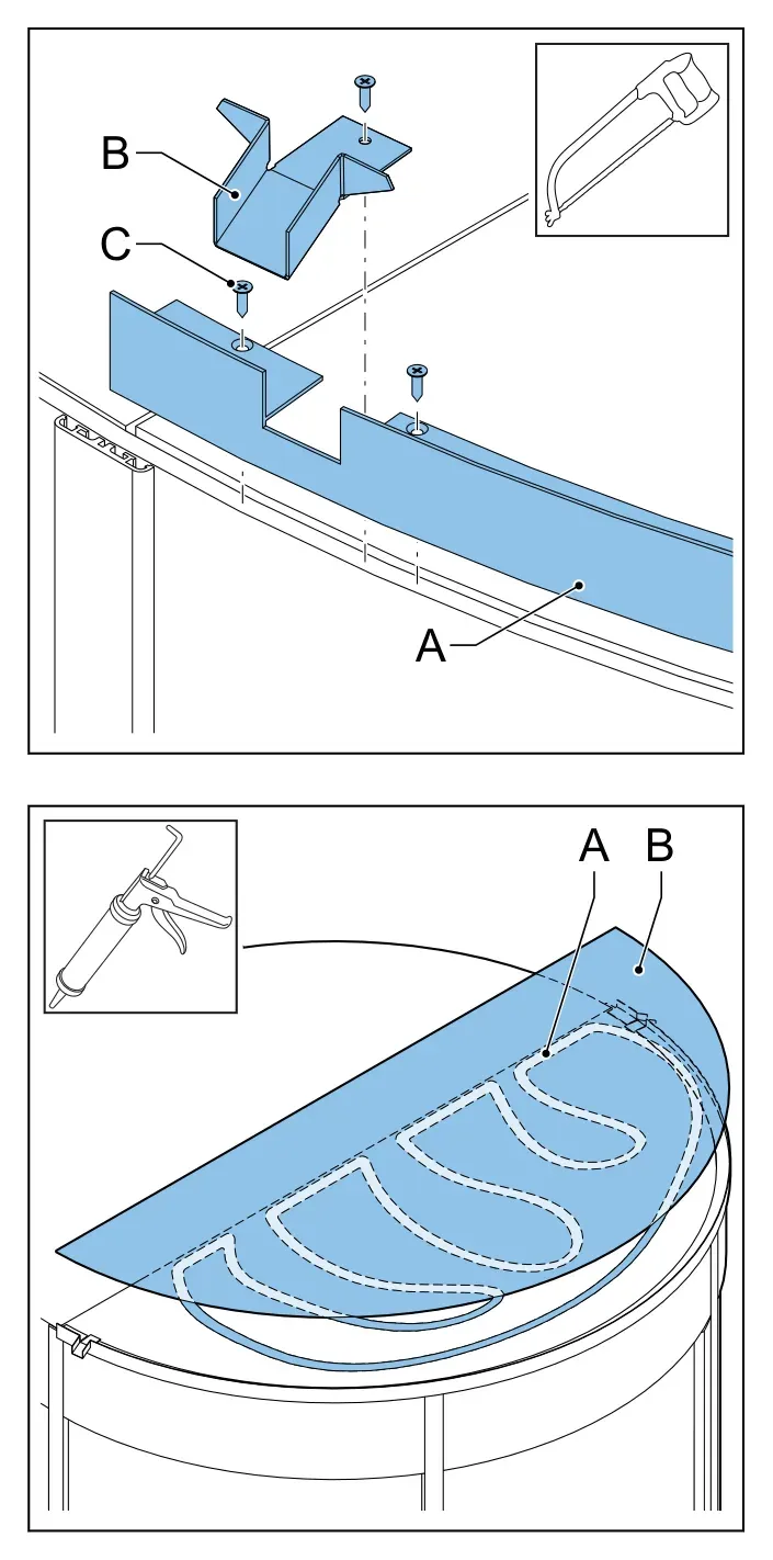 Встановлення EPDM (вологозахищене виконання)